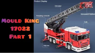 Mould King Fire Ladder 17022 - Part 1