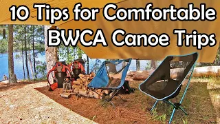 10 Tips for a More Comfortable Boundary Waters Experience