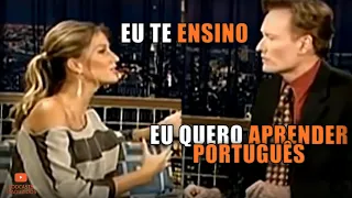 GISELE BUNDSCHEN ENSINA PORTUGUÊS A ENTREVISTADOR | LEGENDADO