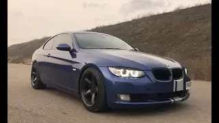 BMW 335i (E92 306 л.с) vs Civic Type-R. Хватит ли сил у стероидного Баварца? & Гонки на The Most