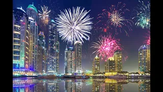 Dubai New Year 2022 | Night Before Burj Khalifa Fireworks Display for New Year | Dubai Walking Tour