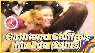 MY GIRLFRIEND CONTROLS MY LIFE FOR 24hrs *CHALLENGE*