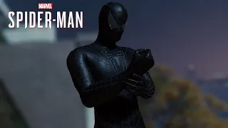 Spider-Man PC - FILM ACCURATE Raimi Black Suit MOD Free Roam Gameplay!