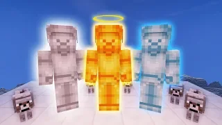 ¡SUPER INVOCACIÓN MASIVA DE ENTIDADES SANTAS!! 💀 MINECRAFT INVOCACIONES GUERRA SANTA PARTE 1