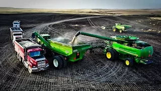 Epic Harvesting Montana Style - Part 3 - Wahl Harvest - Welker Farms Inc