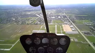 R22 zero airspeed autorotation