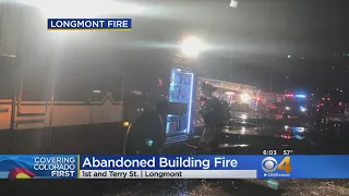 Fire Breaks Out At Abandoned Building Overnight