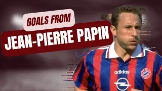 A few career goals from Jean-Pierre Papin