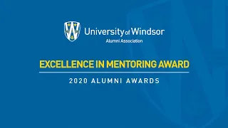 2020 Excellence in Mentoring Award