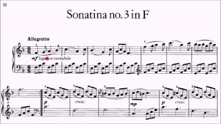 Con Brio Exam (CBE) Grade 3 Attwood Sonatina No.3 in F (Complete) Sheet Music