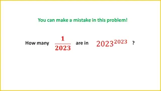 You can make a mistake in this easy question || This question may stump you