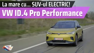 Cu SUV-ul ELECTRIC de la București la MARE! VW ID.4 Pro Performance!