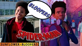 Sunflower BLOOPERS - Spiderman: Into the Spider Verse - in real life