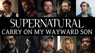 Supernatural - Carry On My Wayward Son (Music Video)