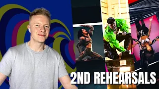 REACTING TO 2ND REHEARSALS | EUROVISION 2023 | SEMI FINAL 1