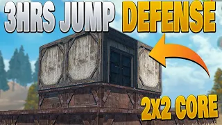 WE JUMP A SERVER 3HRS BEFORE BADGE DROP AND ENEMY START RAIDING OUR 2x2 CORE LAST ISLAND OF SURVIVAL