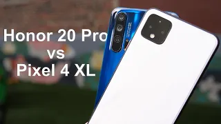 Honor 20 Pro vs Pixel 4 XL Camera Comparison