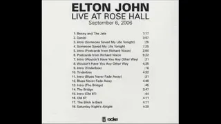 Elton John Rose Hall 2006