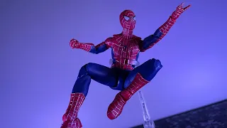 Marvel legends friendly neighborhood spiderman aka Tobey Maguire spiderman review