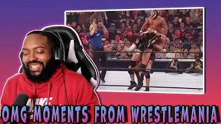 Top 50 WWE WrestleMania OMG Moments (Reactions)