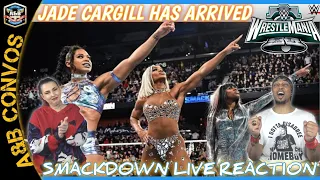 Jade Cargill helps Bianca Belair Fight Damage CTRL | WWE SmackDown Highlights 3/29/24 |LIVE REACTION