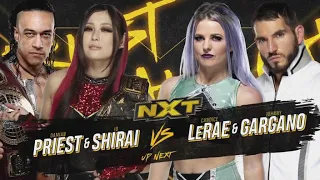 Candice LeRae & Johnny Gargano vs Io Shirai & Damian Priest (Full Match Part 1/2)