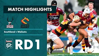 RD 1 HIGHLIGHTS: Southland v Waikato (Bunnings NPC 2023)