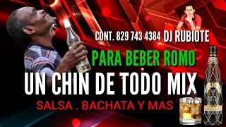 UN CHIN DE TODO MIX PARA BEBER ROMO 🥃 🎶 #djrubiote  . #SALSA  #BACHATA Y MAS