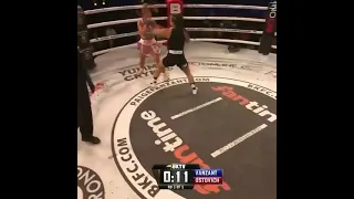 Paige VanZant vs Rachael Ostovich Crazy moment #BKFC19 🩸🔥