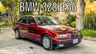 BMW 328i E36 1997 LA MEJOR GENERACIÓN DEL SERIE 3 - Prueba de manejo Insideautos