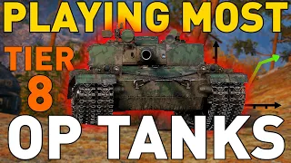 Playing the MOST OP Tier 8s in World of Tanks!