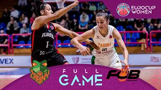 Zabiny Brno v Flammes Carolo Basket | Full Basketball Game | EuroCup Women 2023-24