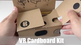 v2.0 I AM CARDBOARD VR Cardboard Kit (Google Cardboard v2) Unboxing and Setup