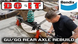 DIY - NISSAN PATROL, Rear axle rebuild
