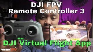 Connecting the DJI FPV Remote Controller 3 to the DJI Virtual Flight App (Android)