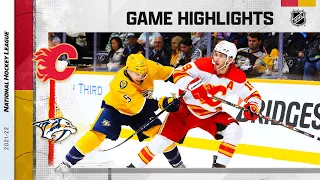 Flames @ Predators 4/26 | NHL Highlights 2022