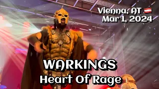 Warkings - Heart Of Rage @szene Wien, Vienna, AT 🇦🇹 March 1, 2024 LIVE HDR 4K