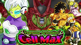 INT CHEELAI AND LR BROLY TRIO VS CELL MAX BOSS EVENT! (DBZ: DOKKAN BATTLE)