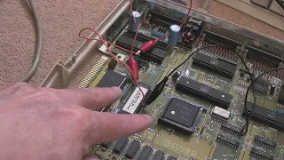 Commodore Amiga A500 Repairs Part 5 (FDD Button / Keyboard / Find & fix DRAM faults / EPROM & Rev 5)