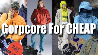 How to Style Gorpcore | FOR CHEAP