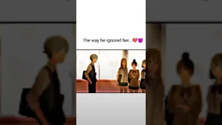 the way he ignored her👿 #trending #short #anime #youtubeshorts