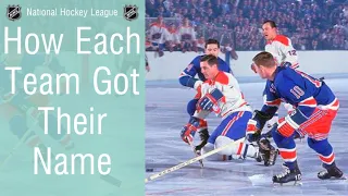 How Each NHL Team Got Their Name