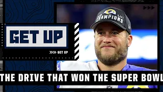 Breaking down the drive that made Matthew Stafford a Super Bowl champion 🏆 | Get Up