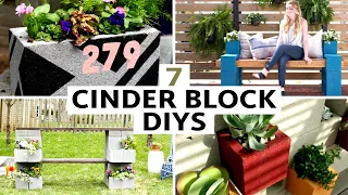 7 Cinder Block DIYs