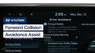 Forward Collision Avoidance Assist | Hyundai