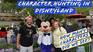 Character Hunting in Disneyland | How many characters do we see at Disneyland?