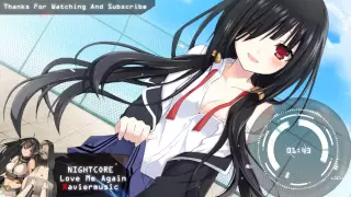 Nightcore - Love Me Again +Lyrics