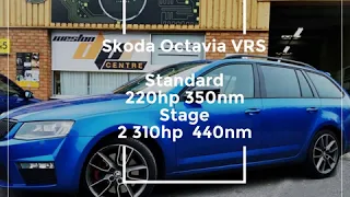 Skoda Octavia VRS  Standard 220hp 350nm Stage 2 310hp  440nm