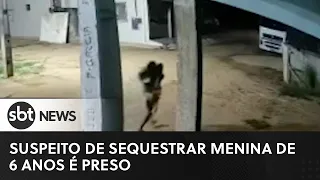 Homem suspeito de tentar sequestrar menina de 6 anos é preso | #SBTNewsnaTV (21/04/23)