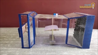 Working of Scaled Wind Tunnel